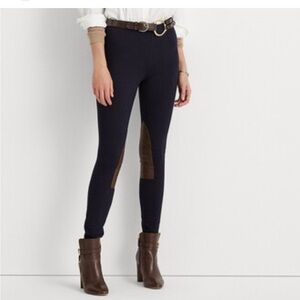 Lauren Ralph Lauren Ponte Patch Heritage Equestrian Leggings